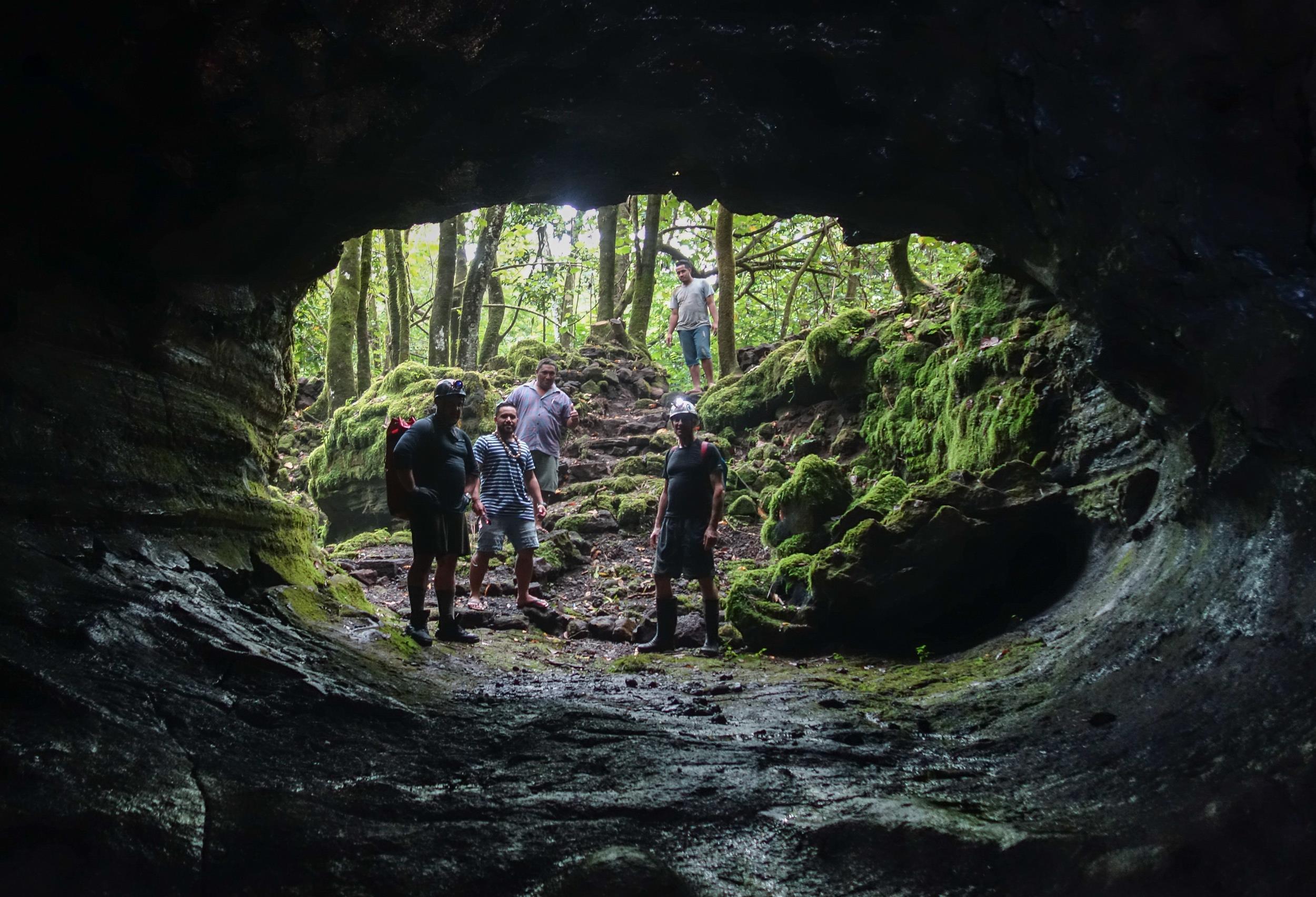 Only known entrance to this lava cave